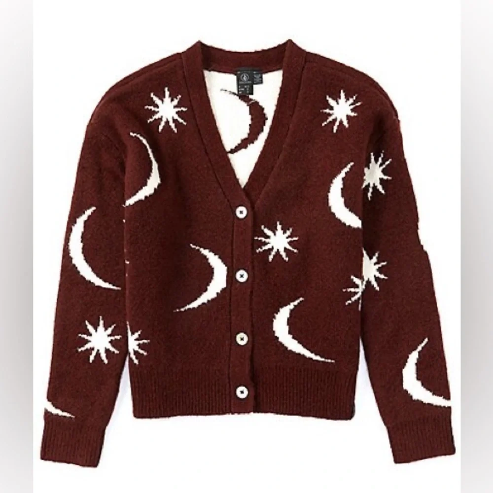 VOLCOM Big Girls Nyte Stone Cardi‎ 6